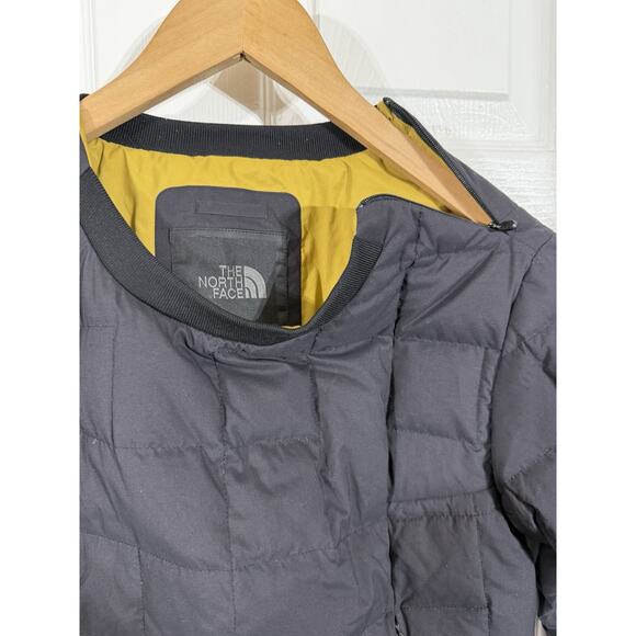 North Face Black Cryos 800 Down Cagoule Pullover Jacket Snowboard CREW Top XS - Picture 2 of 6